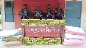 ব্রাহ্মণবাড়িয়া ও কুমিল্লা সীমান্তে ৩০ লাখ টাকার ভারতীয় পণ্য উদ্ধার