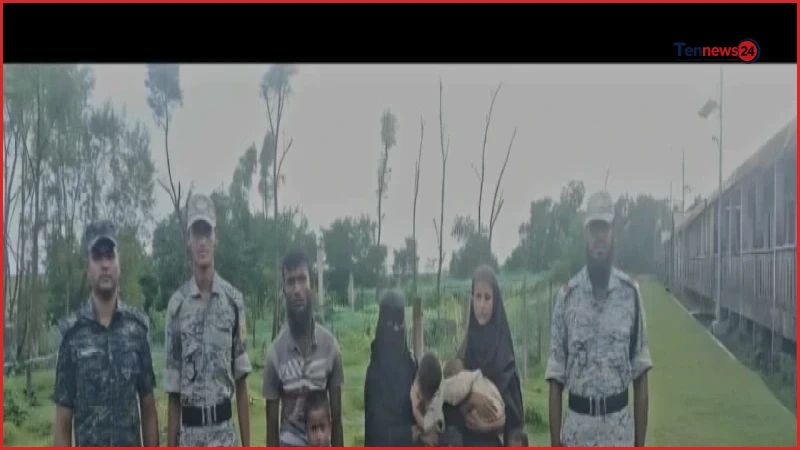 ভাসানচর থেকে পালানোর সময় তিন পরিবারের ৯ রোহিঙ্গা আটক