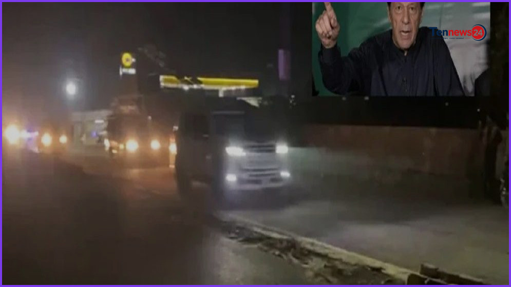 মধ্যরাতে কঠোর নিরাপত্তায় হাসপাতালে নেওয়া হলো ইমরান খানকে
