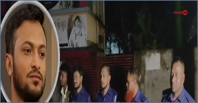 মাগুরায় সাকিব আল হাসানের বাড়িতে হামলা ও ভাঙচুর
