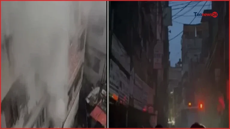 রাজধানীর বংশালে হেলমেটের গুদামে আগুন, নিয়ন্ত্রণে ৭ ইউনিট