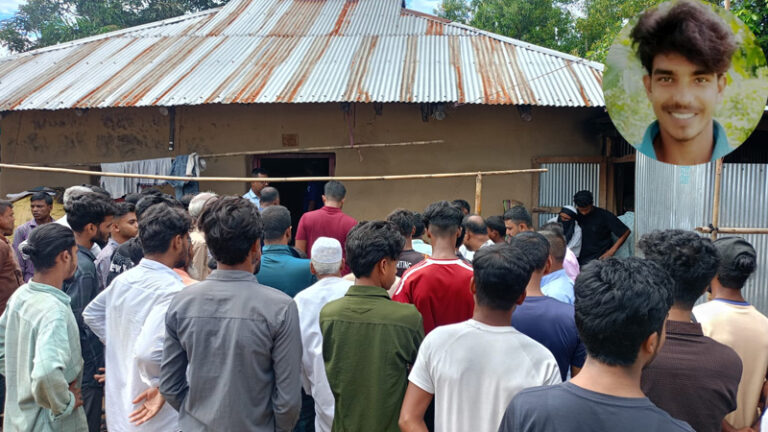 রামগড়ে রাজমিস্ত্রির ঝুলন্ত মরদেহ উদ্ধার, তদন্তে পুলিশ