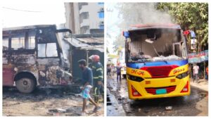 শ্রমিক নেতা আটকের ঘটনায় রণক্ষেত্র দিনাজপুর, আহত ১৫