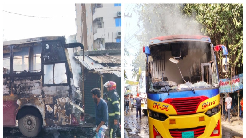 শ্রমিক নেতা আটকের ঘটনায় রণক্ষেত্র দিনাজপুর, আহত ১৫
