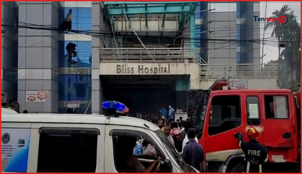 সাতক্ষীরায় ব্লিস হাসপাতালে আগুন, নিরাপদে উদ্ধার অর্ধশতাধিক রোগী