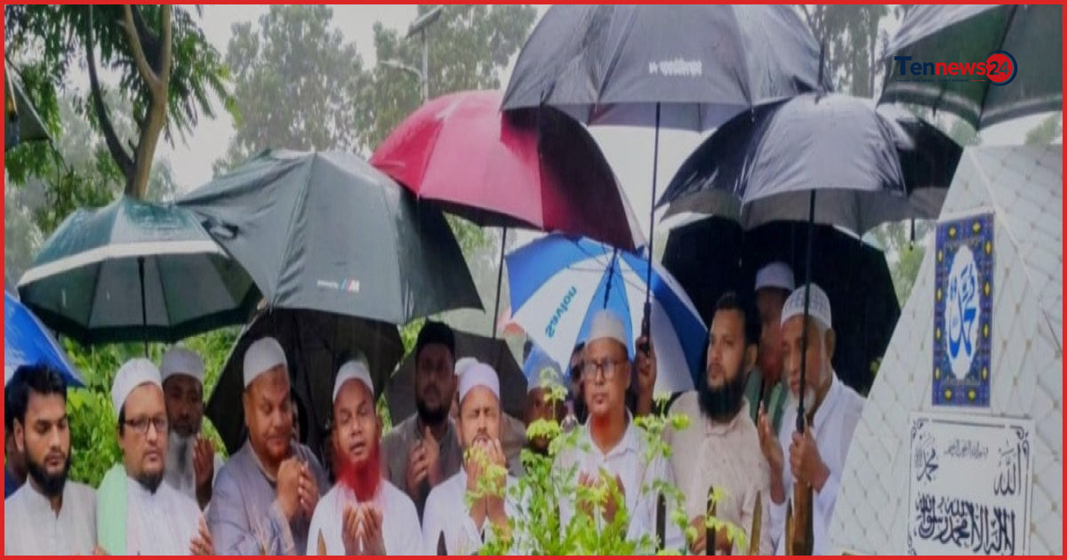 সৈয়দপুরে জুলাই শহীদ সাজ্জাদ হোসেনের কবর জিয়ারত করল জামায়াত