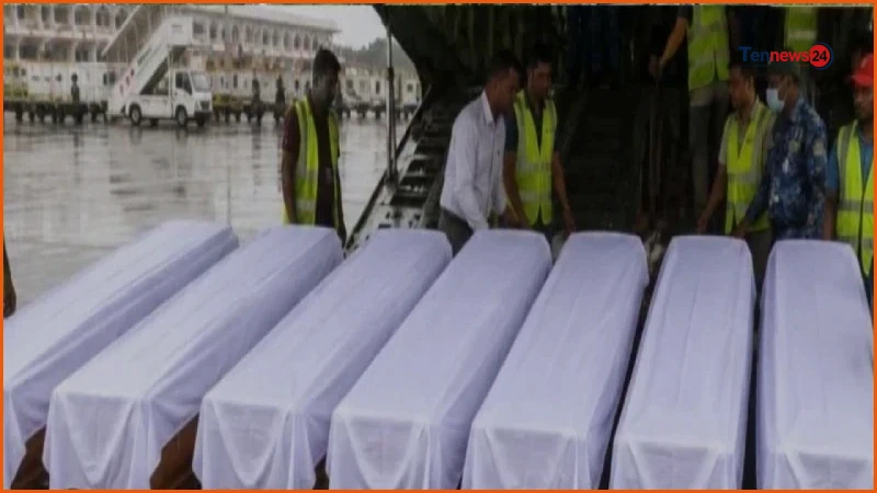 সৌদি আরবে অগ্নিকাণ্ডে নিহত নওগাঁর ৭ জনের মরদেহ দেশে পৌঁছেছে