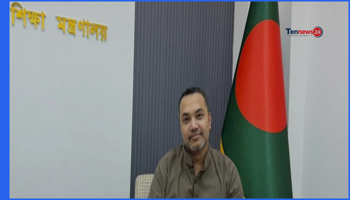 ২০২৮ শিক্ষাবর্ষে কারিকুলামে ব্যাপক সংস্কার আনছে সরকার: মাহদী আমিন