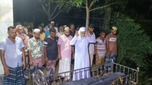 সাতক্ষীরার শ্যামনগরে এমপি নজরুলের স্ত্রীর শেষকৃত্য সম্পন্ন