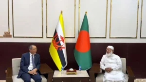 বিরোধীদলীয় নেতার সঙ্গে ব্রুনাই হাইকমিশনারের বৈঠক