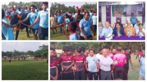 আখাউড়ায় জোড়া মহিষ প্রীতি ফুটবল ম্যাচে তারাগন দলের জয়