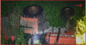 কুলিয়ারচরে ট্রাক্টর উল্টে চালক অমিত হাসানের মৃত্যু