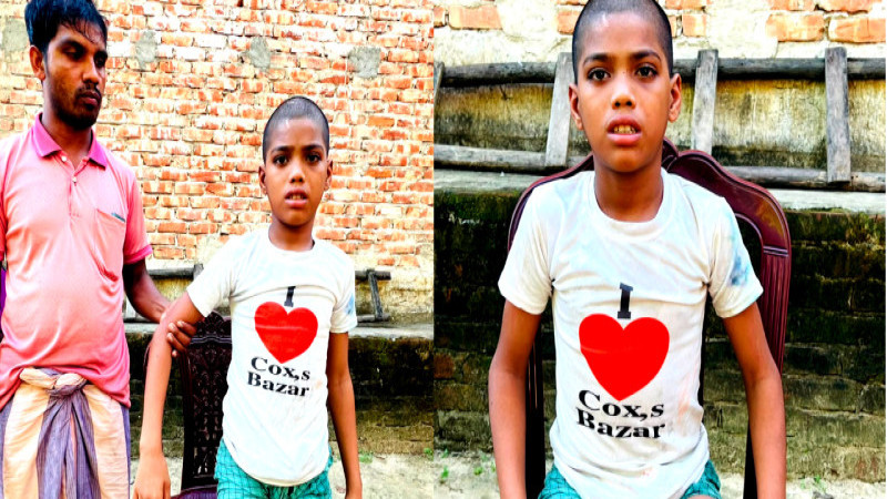 চুল কাটতে গিয়ে নিখোঁজ, ঢাকায় চক্রের হাতে পা হারাল কিশোর রায়হান