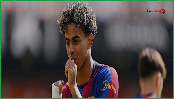 টানা দুই ম্যাচে জোড়া গোল করে চেনা ছন্দে ফিরলেন লামিন ইয়ামাল