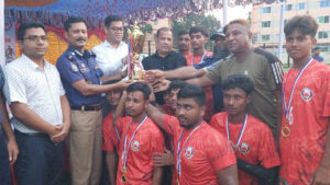ঠাকুরগাঁওয়ে কাবাডি চ্যাম্পিয়নশিপে সদর থানা জয়ী, রানারআপ বালিয়াডাঙ্গী