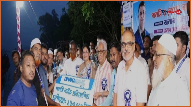 বেলকুচিতে যমুনা তীরে তিন দিনব্যাপী ঐতিহ্যবাহী নৌকা বাইচ সম্পন্ন