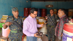 ব্রাহ্মণবাড়িয়ায় তেল কারচুপির দায়ে পাম্পকে ১ লাখ টাকা জরিমানা