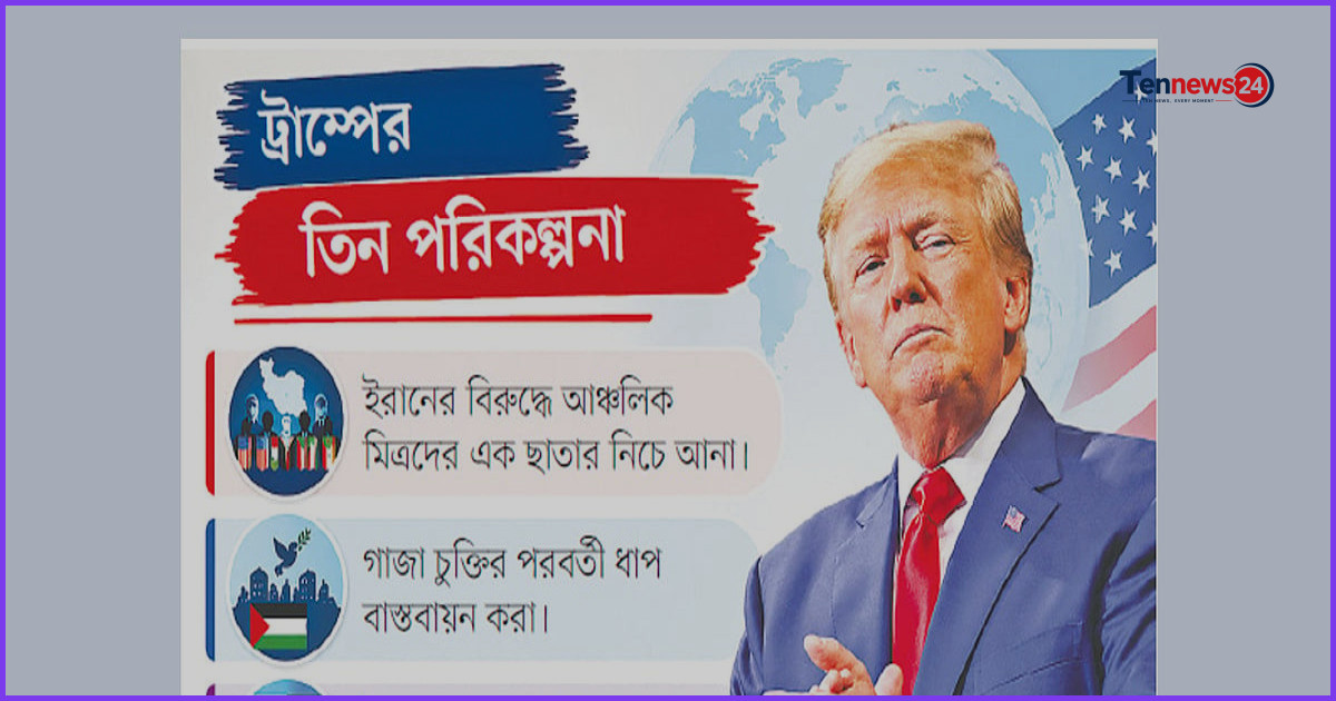 মধ্যপ্রাচ্যের জন্য নতুন কৌশল নিয়ে ভাবছেন ডোনাল্ড ট্রাম্প