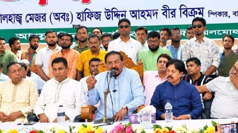শেখ হাসিনা বিশ্বের সেরা অভিনেত্রী ছিলেন: স্পিকার হাফিজ