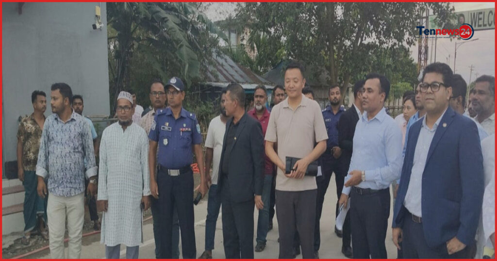 সোনাহাট স্থলবন্দর পরিদর্শনে ভুটানের উচ্চপর্যায়ের বাণিজ্যিক প্রতিনিধি দল