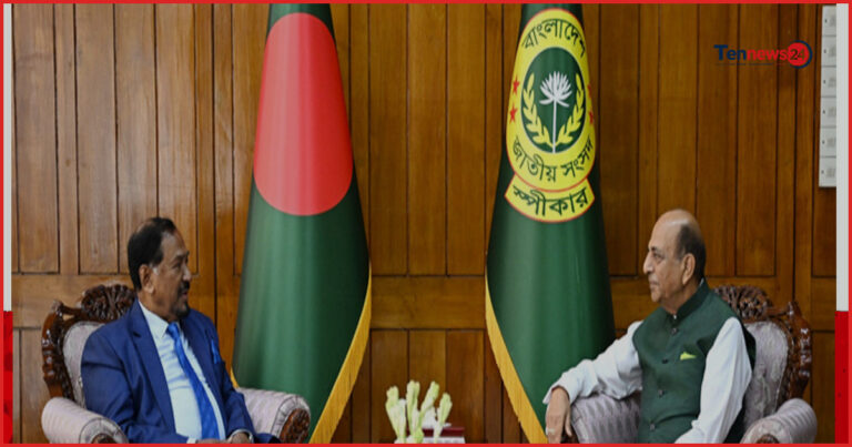 স্পিকারের সঙ্গে ভারতীয় হাইকমিশনারের সাক্ষাৎ ও দ্বিপাক্ষিক আলোচনা