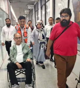 চিকিৎসা শেষে মালয়েশিয়া থেকে দেশে ফিরলেন মির্জা আব্বাস