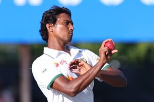 টেস্টে বাংলাদেশের প্রথম পেসার হিসেবে হ্যাটট্রিক করলেন হাসান