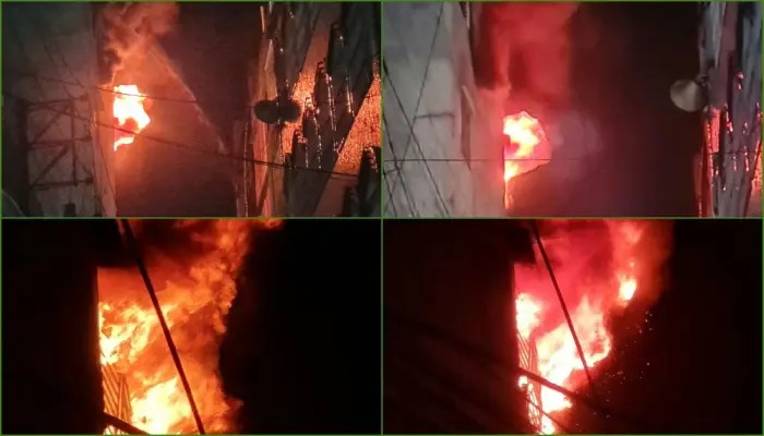 চকবাজারে মার্কেটের আগুন ছড়িয়েছে পাশের ভবনেও, নিয়ন্ত্রণে ১০ ইউনিট