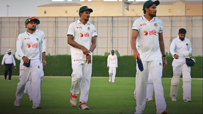 দুবাইয়ে ব্যাটিং বিপর্যয়ে বাংলাদেশ, আরব আমিরাতের বিপক্ষে সংগ্রহ ২৩৪