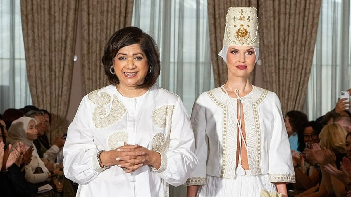লন্ডন ফ্যাশন উইকে মাহিন খানের সুফি কালেকশন