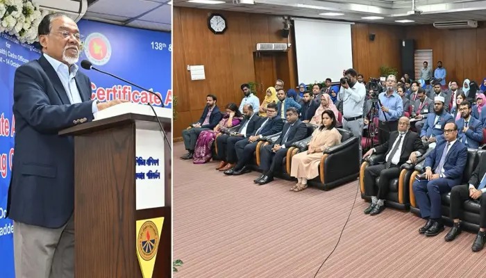 চিকিৎসাসেবায় এআই ও আধুনিক প্রযুক্তি ব্যবহারের আহ্বান জনপ্রশাসন উপদেষ্টার