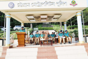 ‎প্রধানমন্ত্রীর চট্টগ্রাম সফর উপলক্ষে সিএমপির ব্রিফিং প্যারেড অনুষ্ঠিত