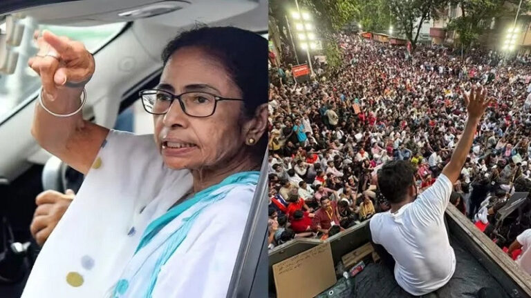 দিল্লিতে বিরোধীদের বড় বিক্ষোভ: সিইসির পদত্যাগ দাবিতে মাঠে মমতা
