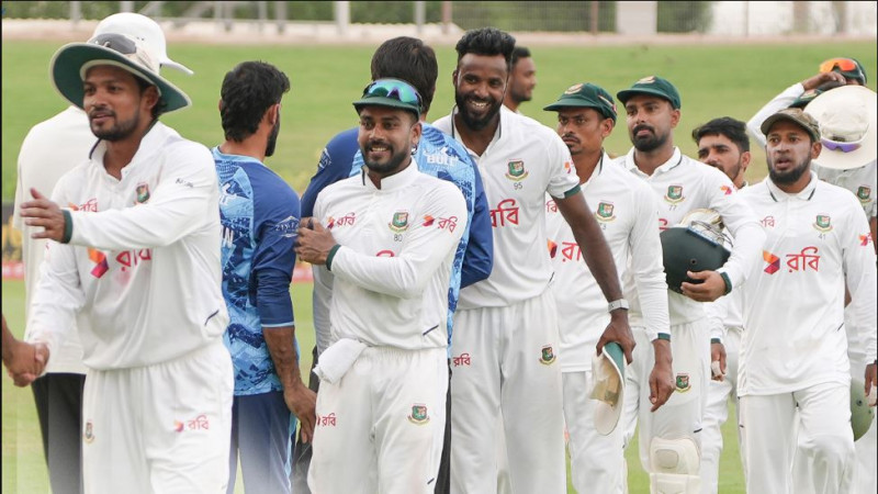 আফগানদের বীরত্বে জয়ের দুয়ার থেকে ফিরল বাংলাদেশ