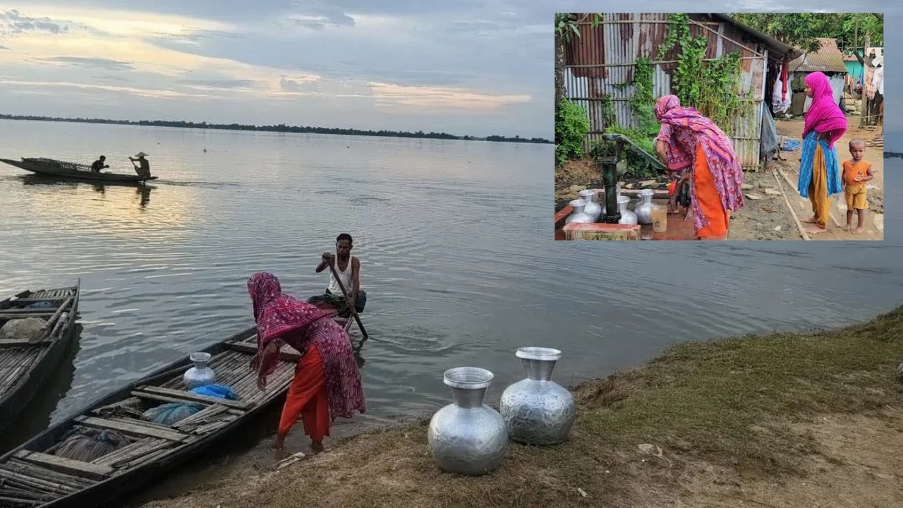 সুনামগঞ্জে এক কলসি পানির জন্য দুই দশকের অপেক্ষা